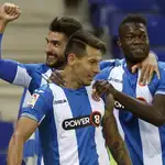  2-0. Hernán Pérez anula al Málaga con un doblete