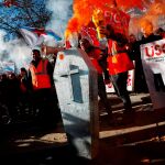 Protesta de los trabajadores de Alcoa