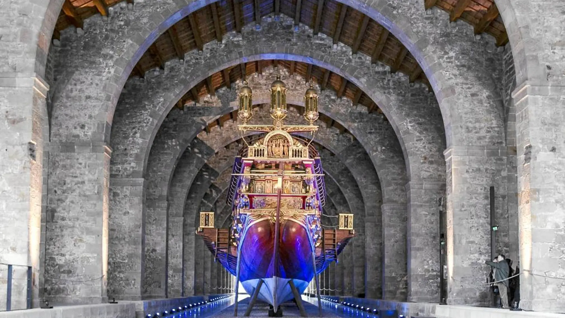 La imponente nave de Juan de Austria que participó en Lepanto