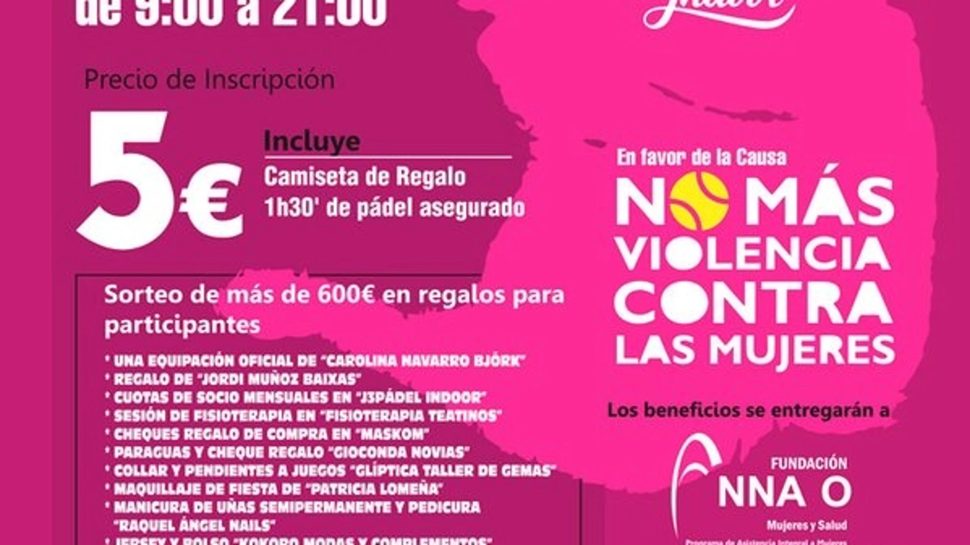 Cartel del torneo