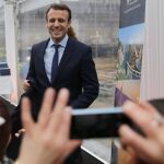 El ministro de Economía, Emmanuel Macron