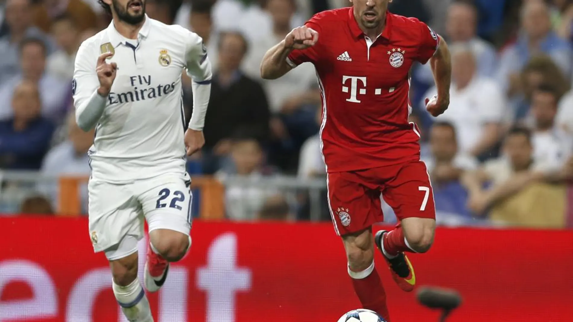 El partido de vuelta de cuartos que enfrentaba a Real Madrid y Bayern de Munich