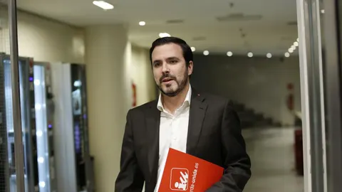 El coordinador gederal de IU, Alberto Garzón / Foto: J. Fdez-Largo