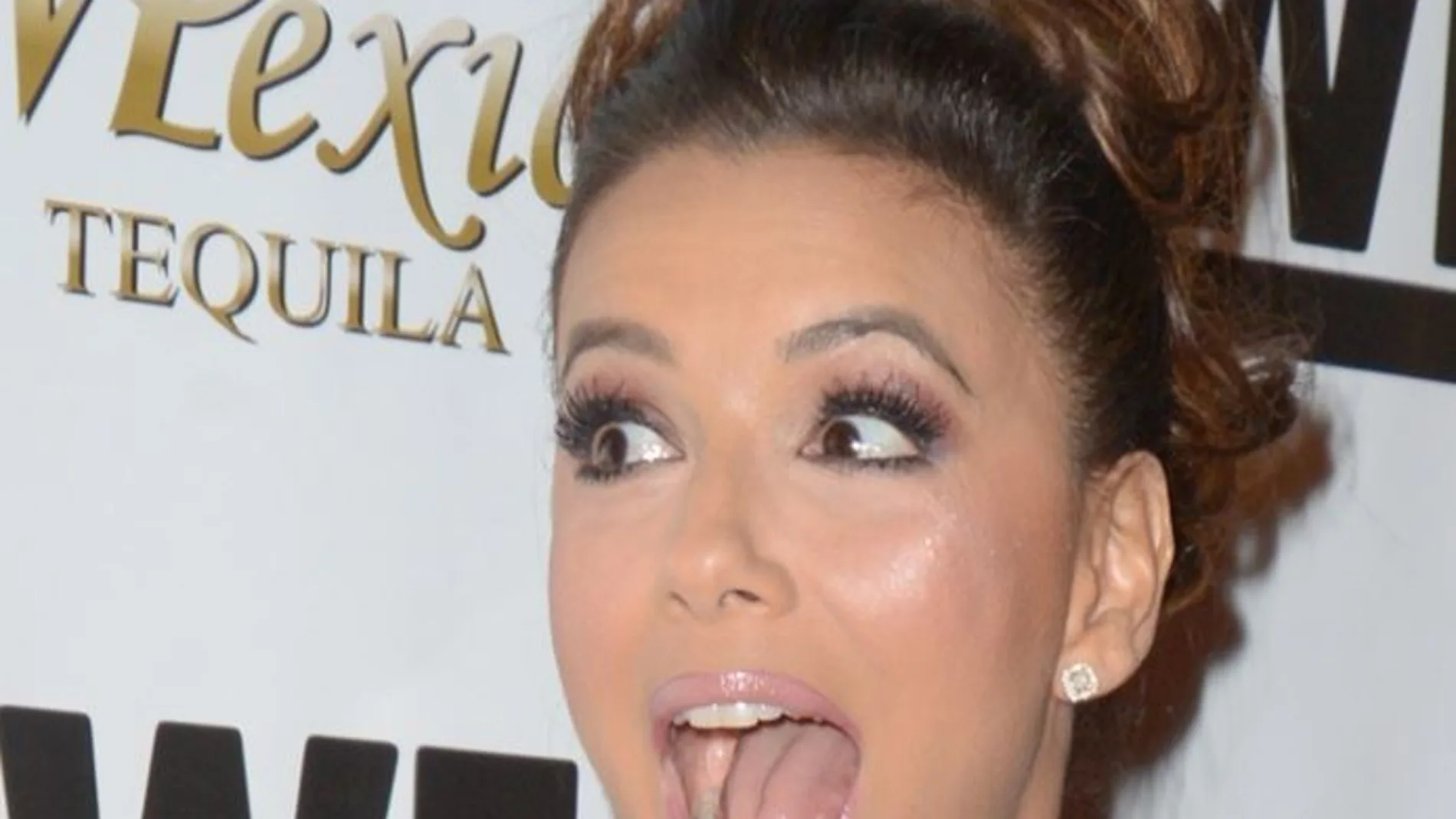 Una cara de sorpresa suaviza cualquier arruga. En la imagen, un sorprendida Eva Longoria.