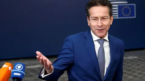 El presidente del Eurogrupo, Jeroen Dijsselbloem