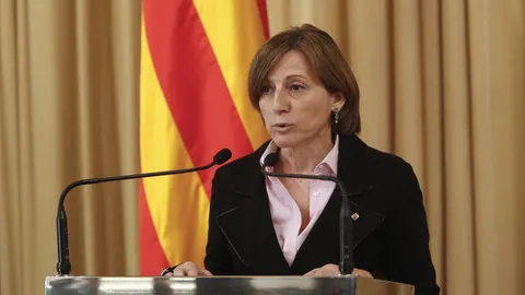 Carme Forcadell presidió la Asamblea Nacional Catalana hasta mayo de 2015