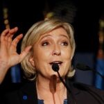 Marine Le Pen, líder del Frante Nacional y candidata a la presidencia de Francia