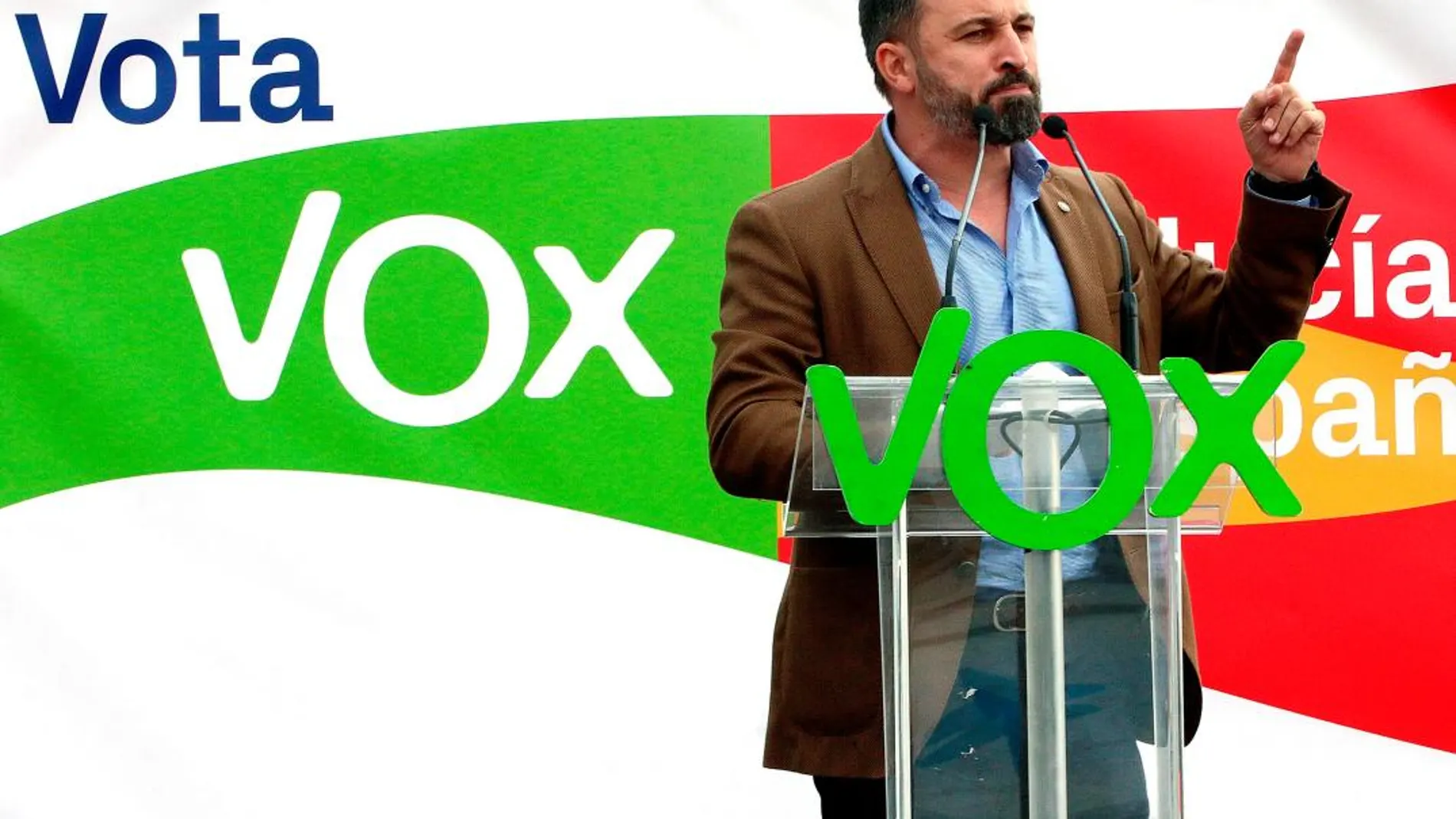 Santiago Abascal, líder de Vox