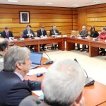El consejero Juan Carlos Suárez-Quiñones se reúne con los representantes del sector forestal