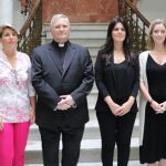 Las consejeras de Transparencia, Participación y Portavoz, Noelia Arroyo, y de Turismo y Cultura, Miriam Guardiola, se reunieron ayer con el obispo de la Diócesis de Cartagena, José Manuel Lorca Planes, para abordar cuestiones del plan director de la iglesia Santa María La Mayor de Cartagena