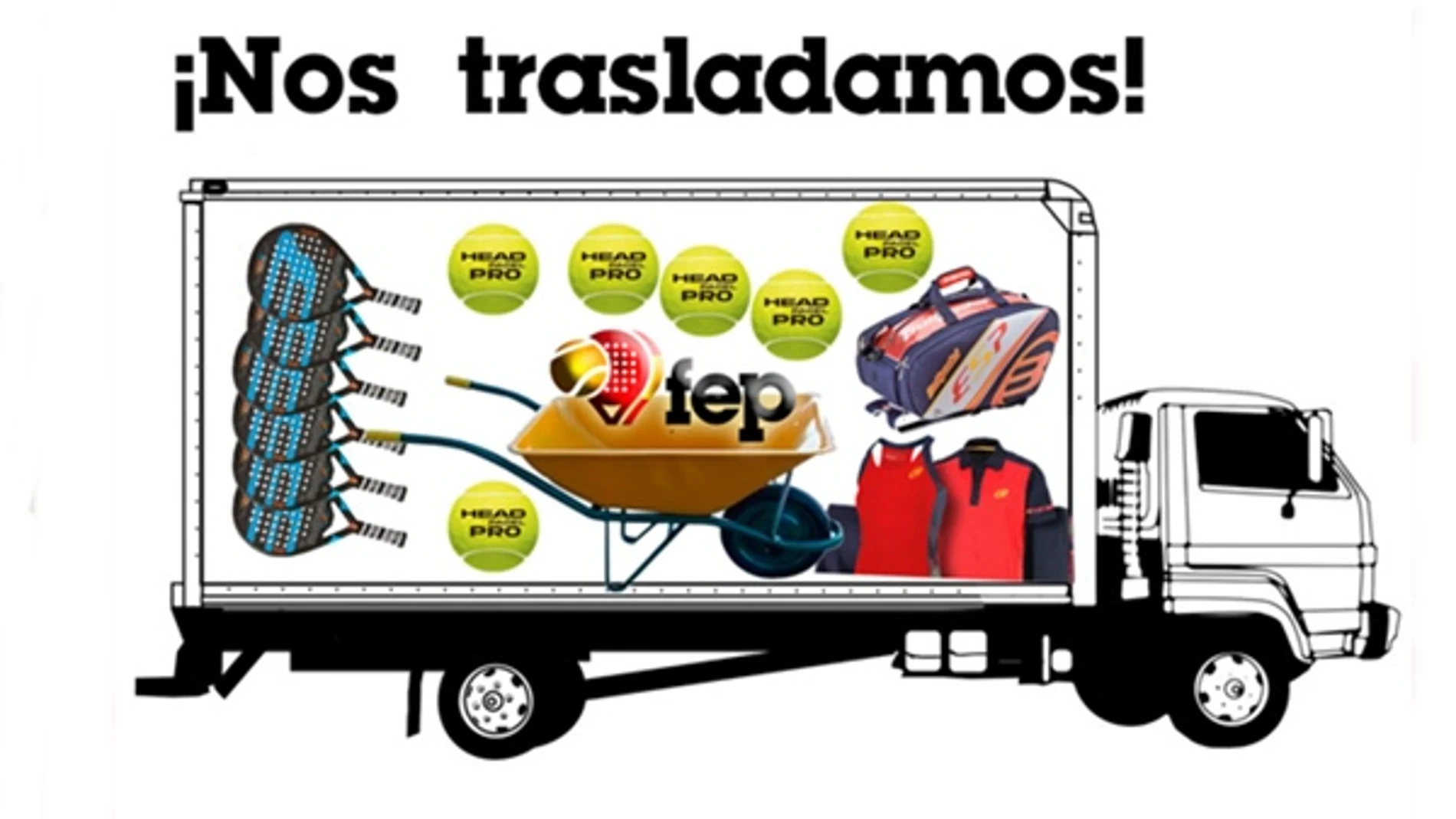 Traslado Federación Española de Pádel