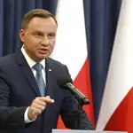 El presidente de Polonia, Andrej Duda, aspiraba a la reelección en las elecciones de mayo/EFE
