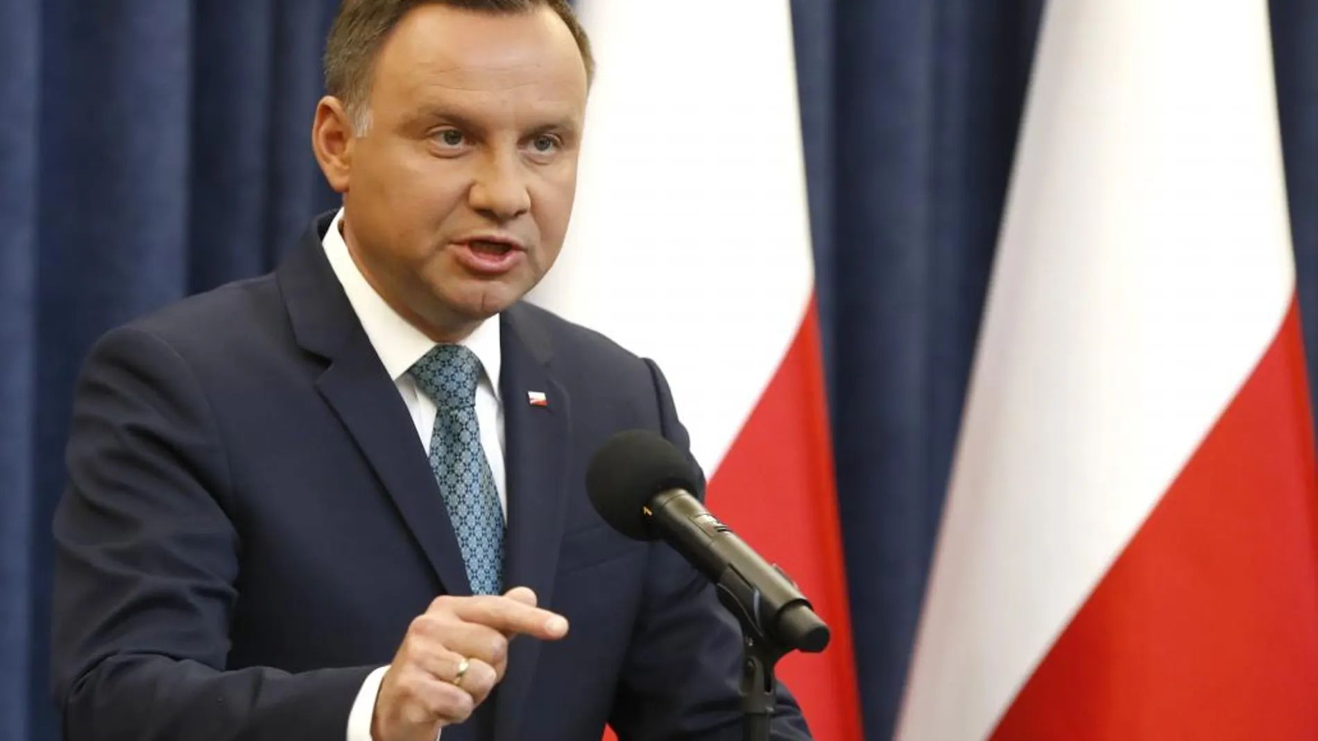 El presidente de Polonia, Andrej Duda, aspiraba a la reelección en las elecciones de mayo/EFE