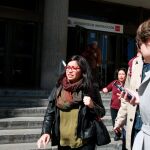 Rommy Arce acudió a los juzgados de Plaza de Castilla el 4 de mayo del año pasadp