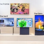 The Sero, junto a los nuevos modelos de televisor / samsung.com