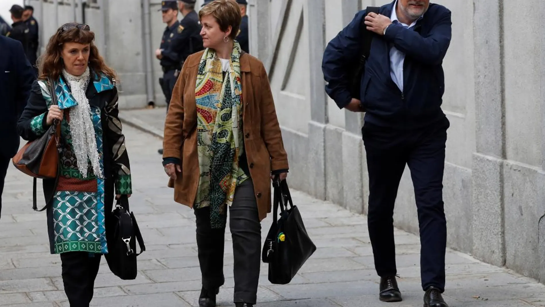 Anna Simó a su llegada hoy al Tribunal Supremo/Foto: Efe