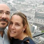 Teresa y Xavi, en un viaje reciente