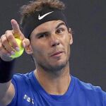 Nadal supo reaccionar en su semifinal cuando Dimitrov apretó