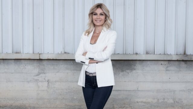 Sandra Golpe, la directora y presentadora «Antena 3. Noticias 1»
