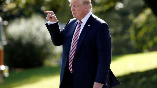 El presidente de Estados Unidos, Donald Trump