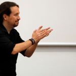 El lider de Podemos, Pablo Iglesias. Foto.Efe