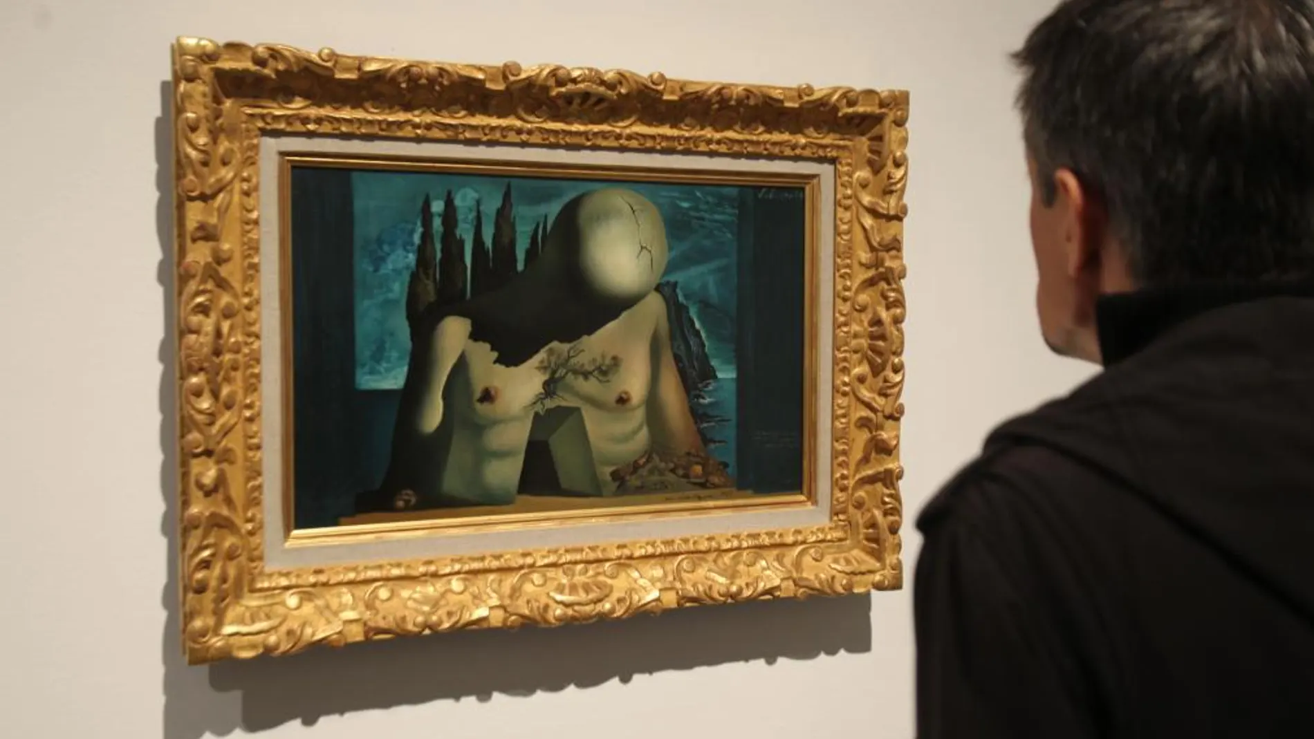 Uno de los cuadros de la exposición sobre Dalí en el Reina Sofía