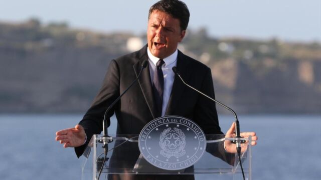 El primer ministro italiano, Matteo Renzi.