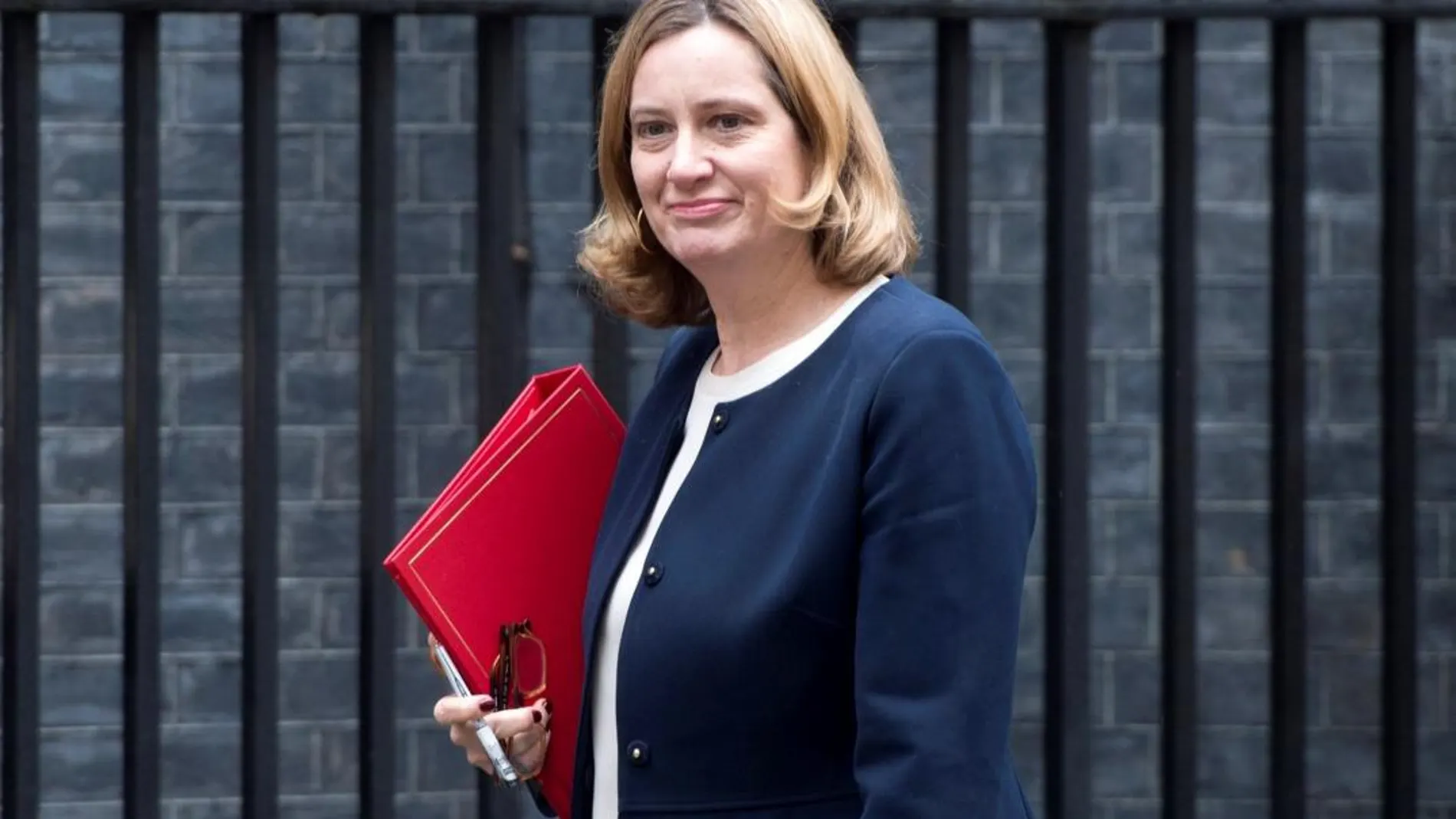 La ministra del Interior británica, Amber Rudd