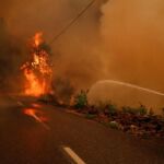 Imagen de archivo del incendio forestal más mortífero que sufrió Portugal, en junio de 2017