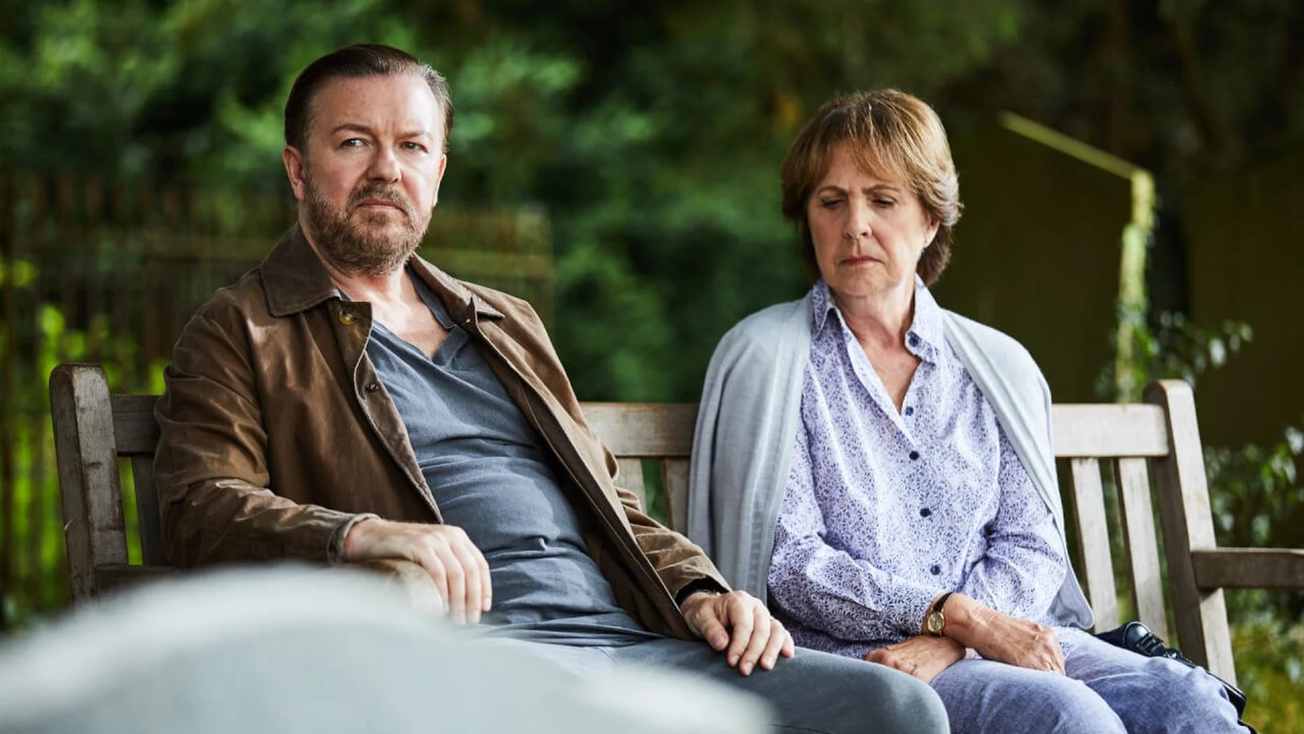 Ricky Gervais es el protagonista de "After Life"en Netflix