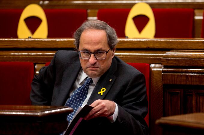 El presidente de la Generalitat, Quim Torra/Foto: Efe