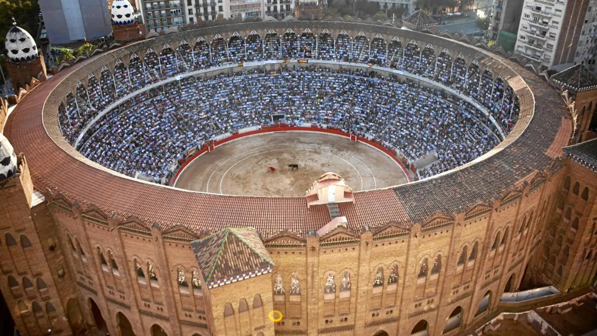 La última corrida de toros en la Plaza Monumental de Barcelona en el año 2011