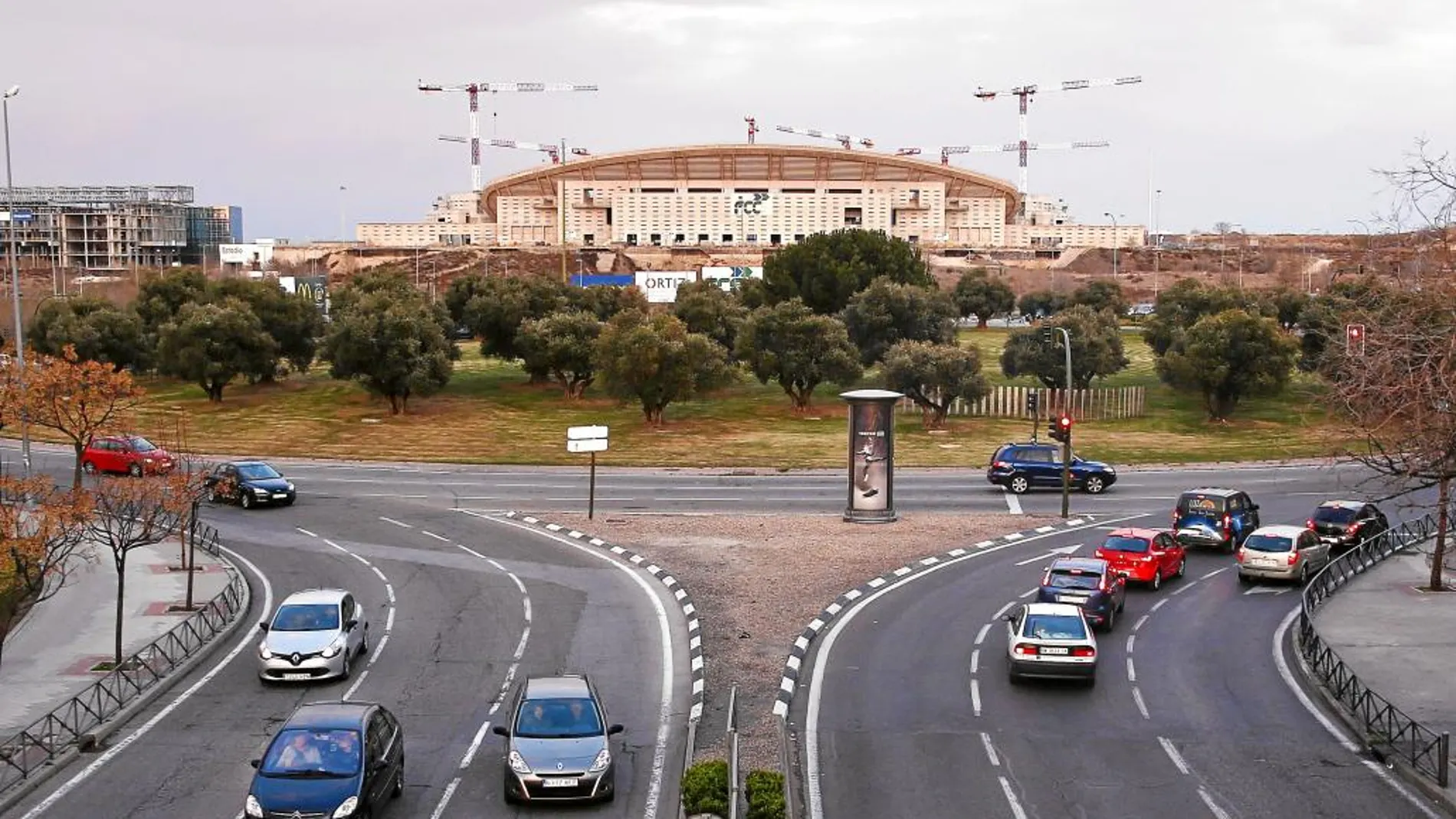 Entorno del estadio Civitas Metropolitano