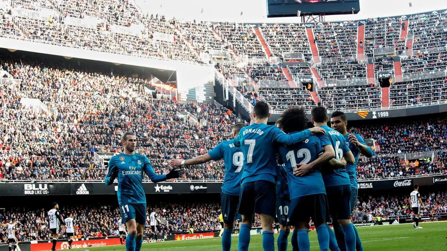 Indignación en el Madrid por la presencia de Ultra Sur en Mestalla