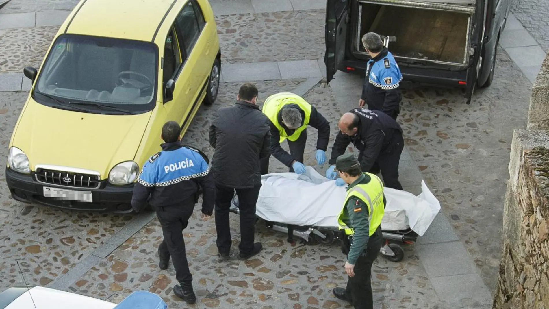 Fallecimiento de un varón de 83 años en un atropello en Ciudad Rodrigo (Salamanca)