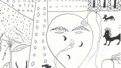 Autorretrato de Lorca en Nueva York (1929)