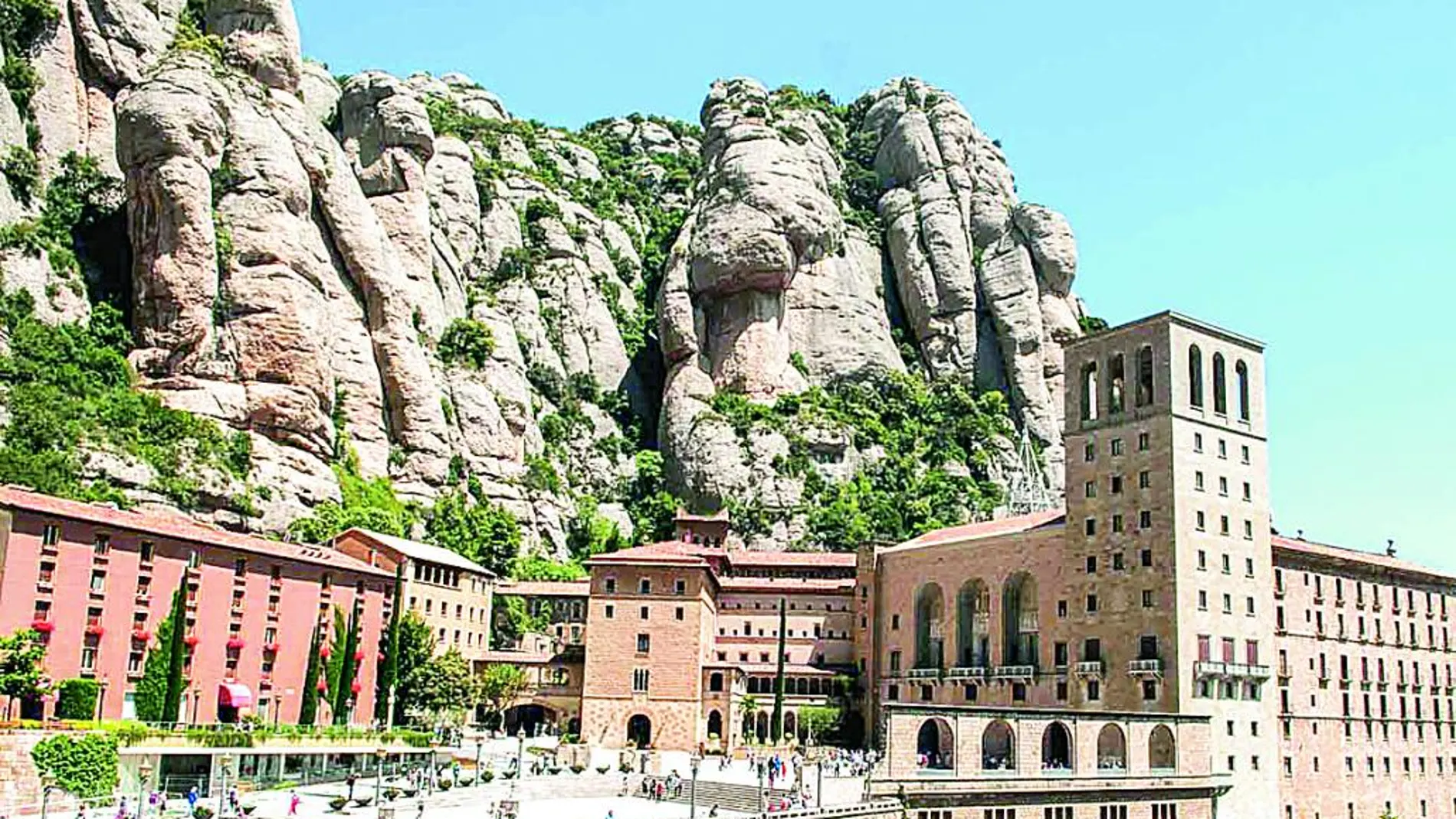 Durante el día de hoy solo se podrá llegar hasta el monasterio de Montserrat, pero no será posible ir de excursión