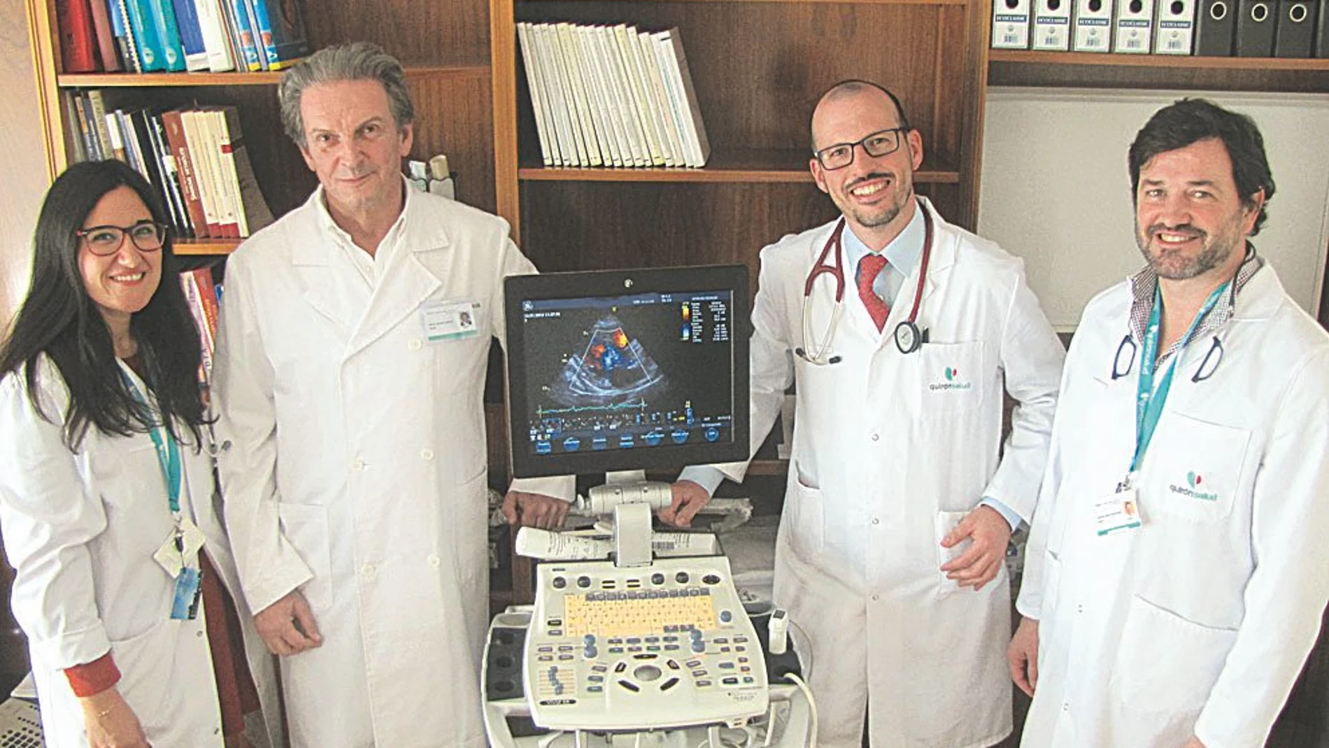 En la imagen, el equipo de cardiólogos y odontólogos que forman la unidad conjunta