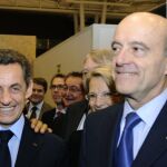 Nicolas Sarkozy y Alain Juppé, en una imagen de archivo