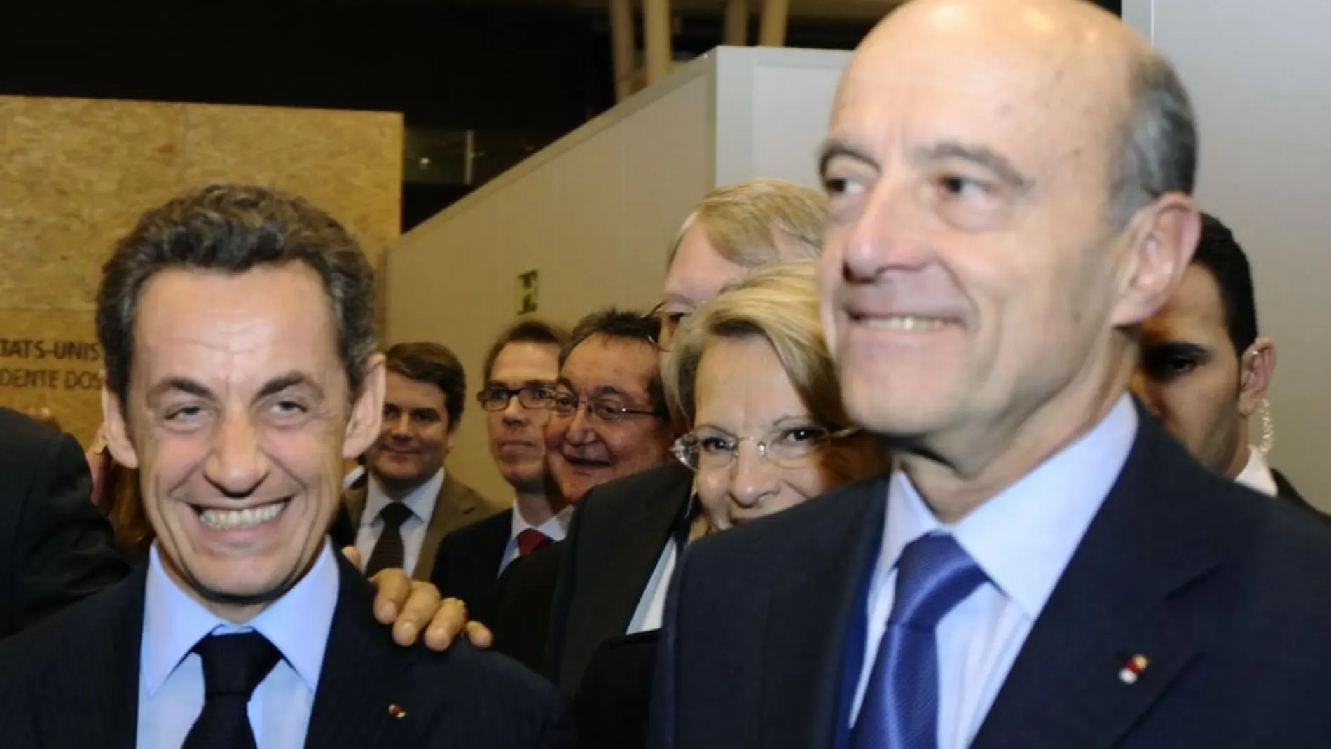 Nicolas Sarkozy y Alain Juppé, en una imagen de archivo