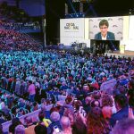 Puigdemont intervino ayer desde Bélgica en el acto de presentación de su nueva plataforma política, llamada La Crida