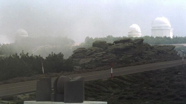 Observatorio de Calar Alto, en Almería, uno de los que frecuentemente detecta bolas de fuego en el cielo