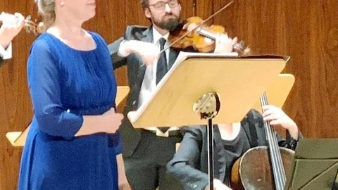 Mingardo, durante su actuación
