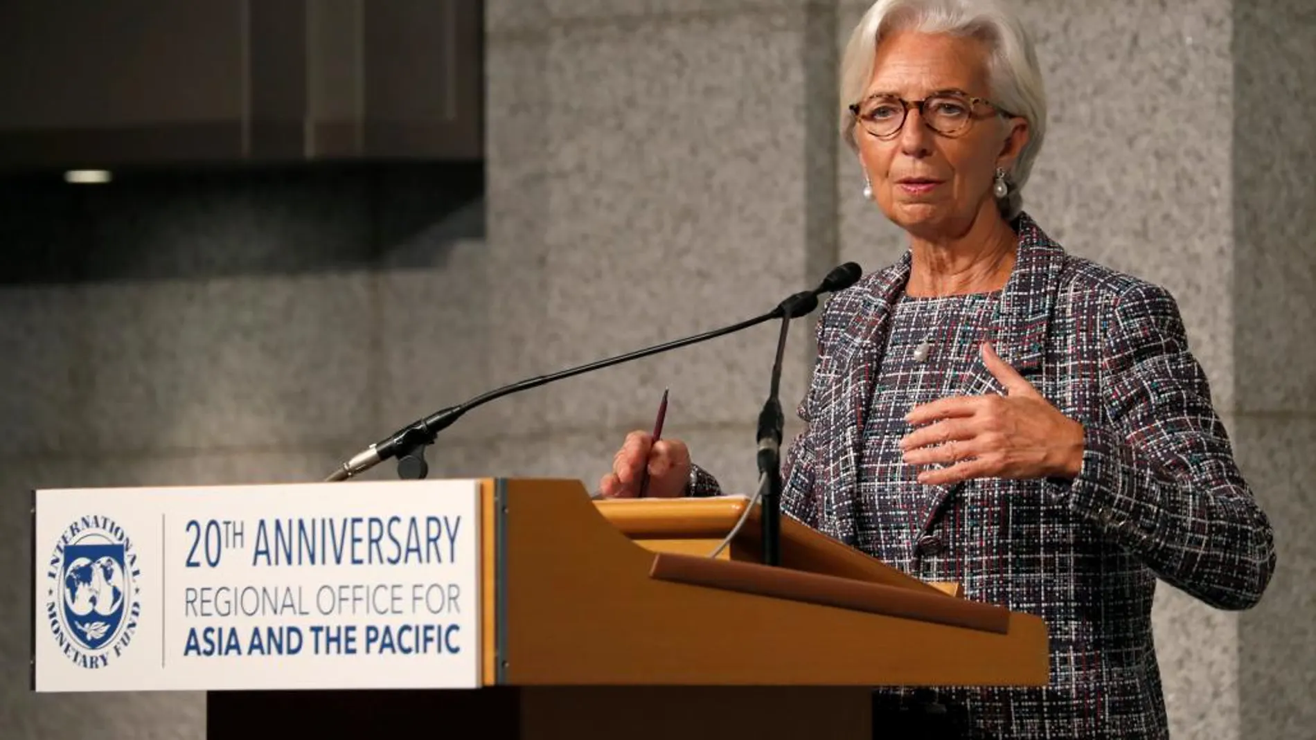 Lagarde en una imagen de archivo/Reuters
