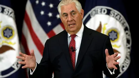 Imagen de archivo de Rex Tillerson, secretario de Estado de EEUU
