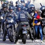 La represión del Estado se cebó contra las marchas opositoras