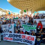 La manifestación congregó a unas 2.500 personas
