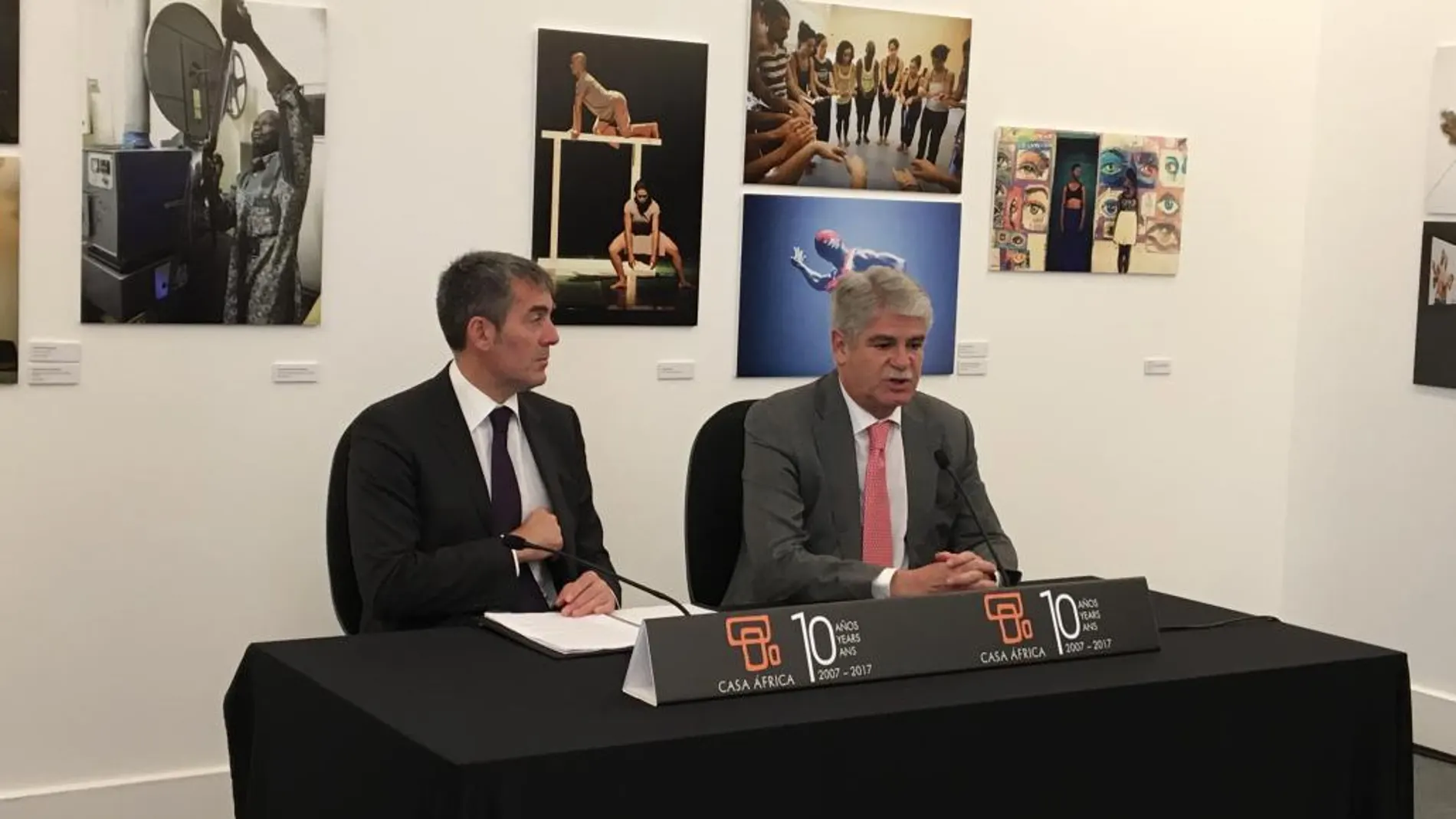 Alfonso Dastis durante el acto.