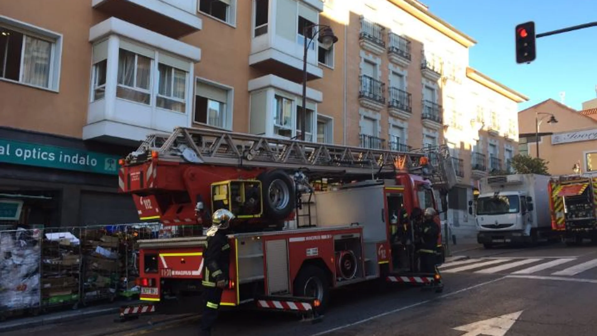 Un fallecido en un incendio en una residencia de ancianos en San Sebastián de los Reyes