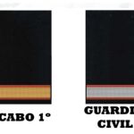 La divisa actual del Cabo 1º y la que quieren crear para los guardias civiles